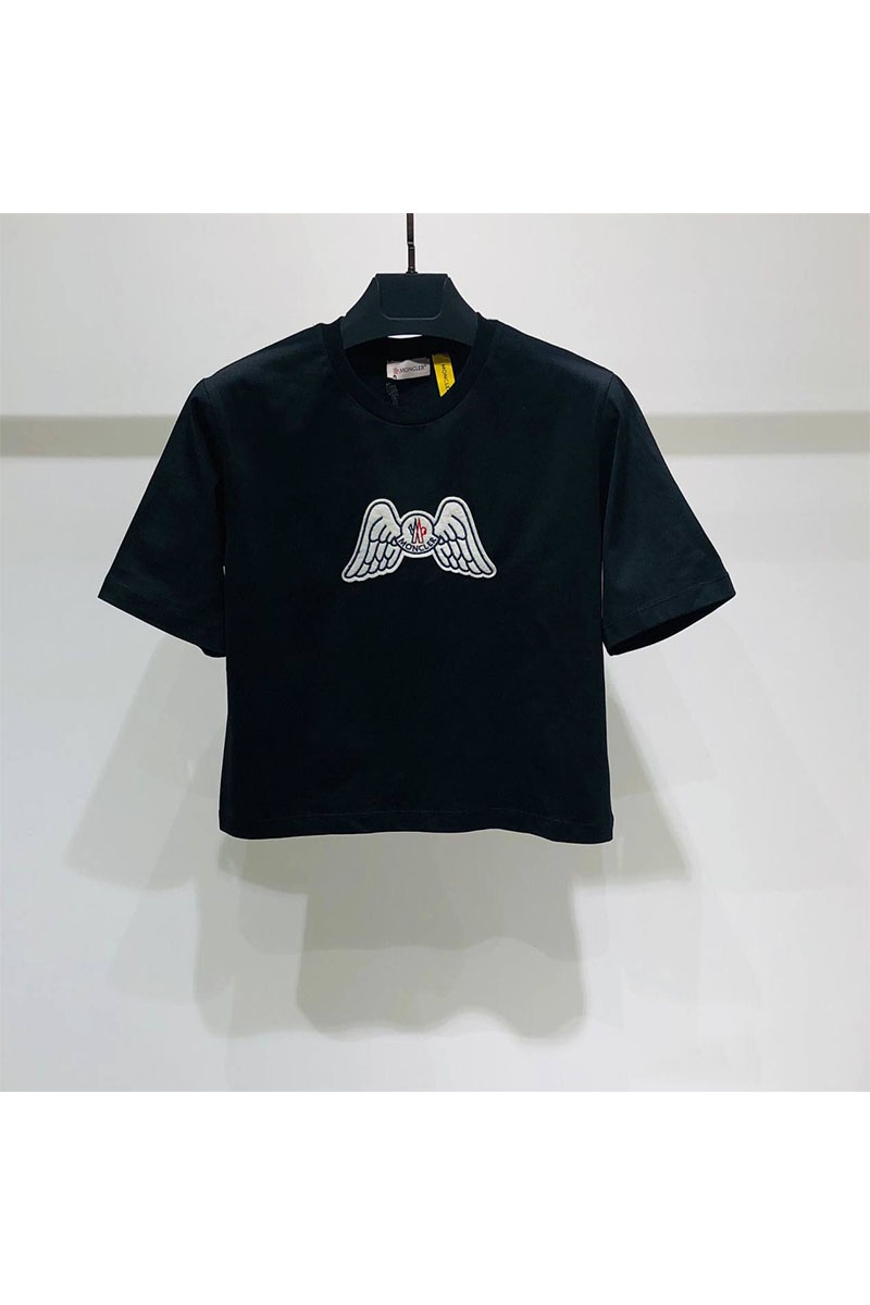 Moncler Женская оверсайз футболка 8 Palm Angels - Black