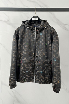 Ветровка коричневого цвета Monogram