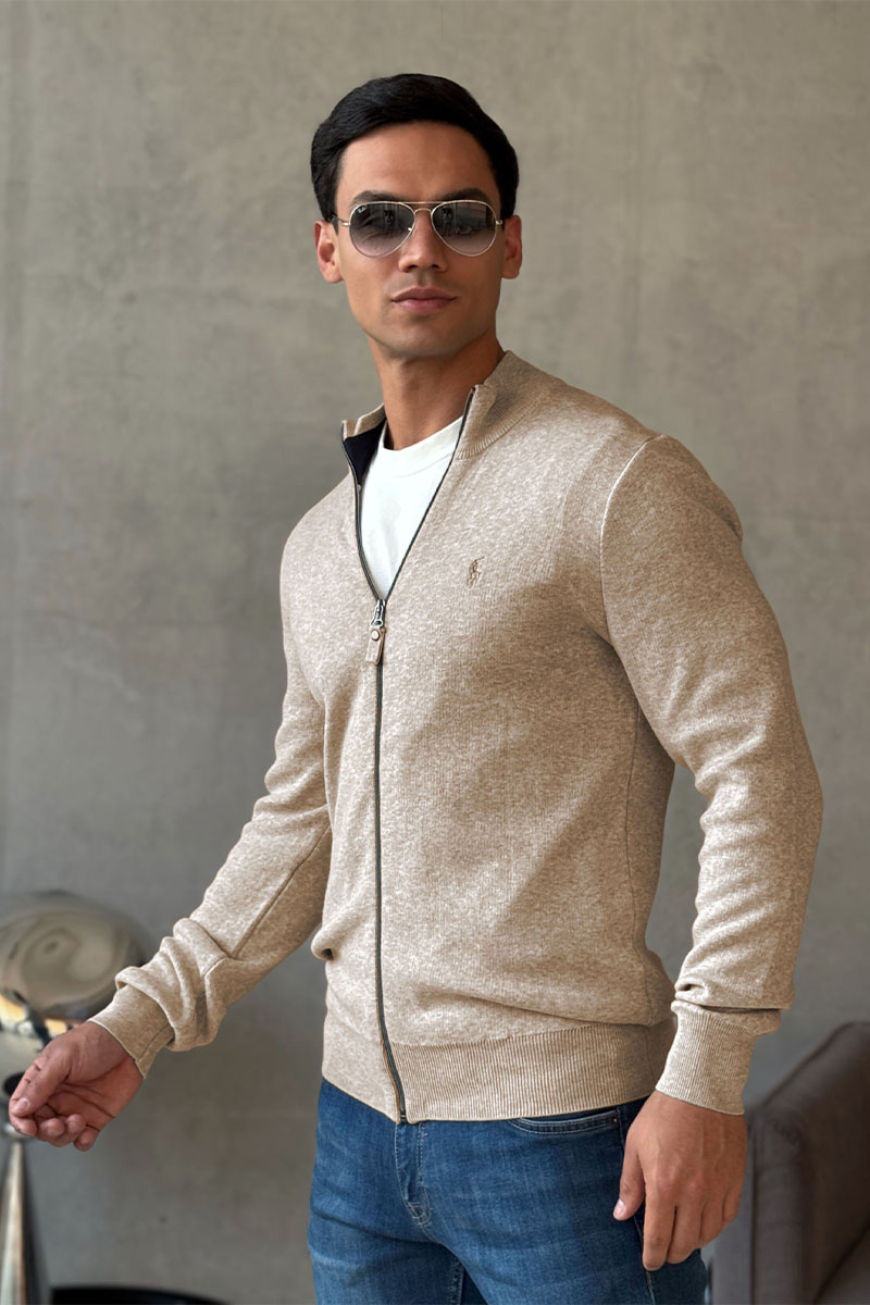 Polo Ralph Lauren Мужская бежевая кофта pony-embroidered