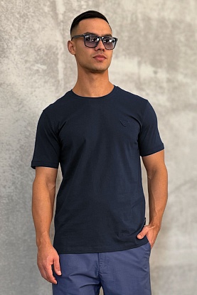 Мужская футболка цвета индиго