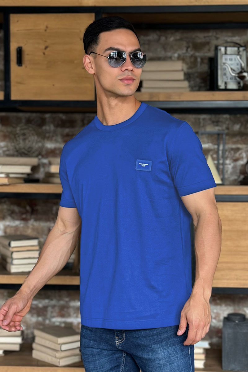 Dоlсе & Gаbbаnа Мужская футболка Premium - Color Blue