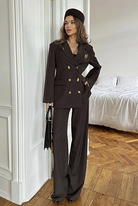 Женский костюм premium - Brown