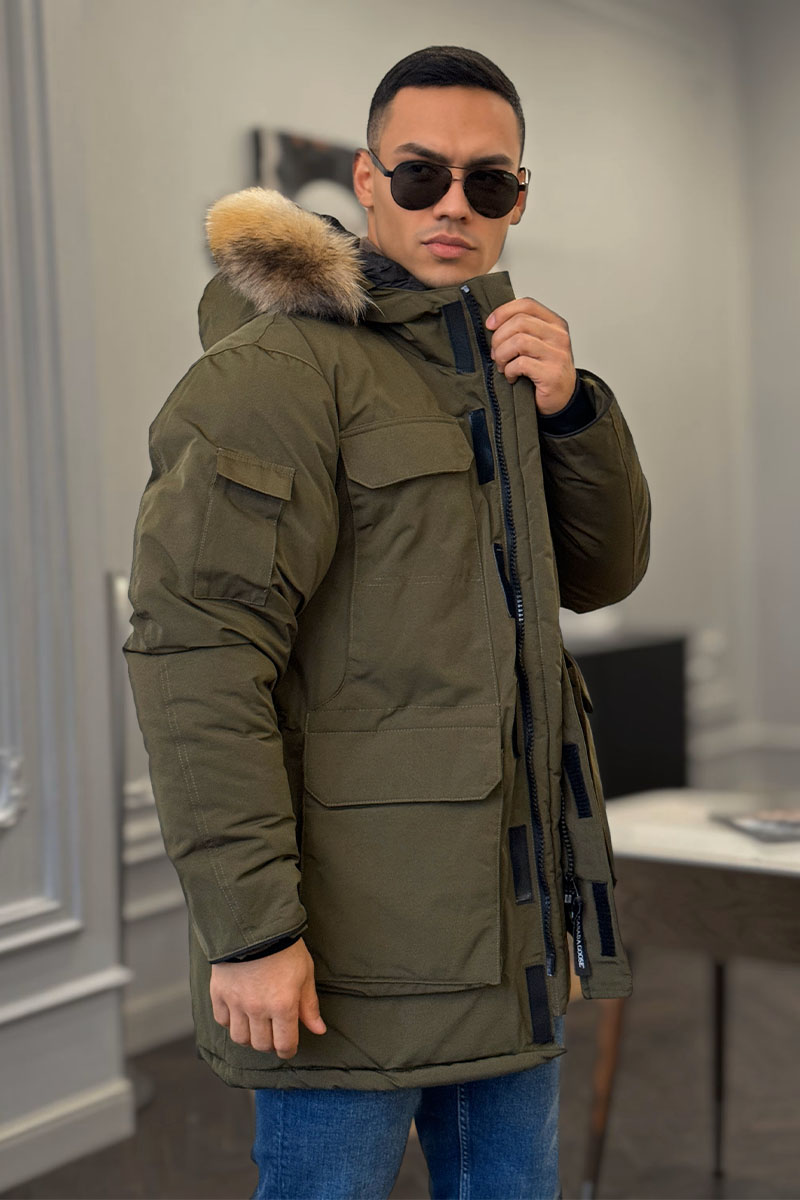 Canada Goose Мужская парка Expedition - Khaki