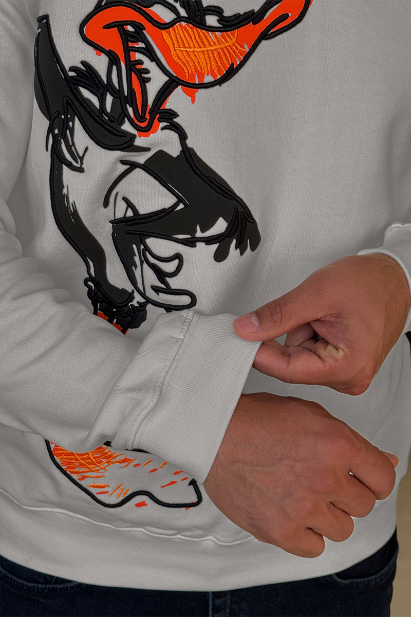 Iceberg Мужской свитшот "Daffy Duck" - Grey