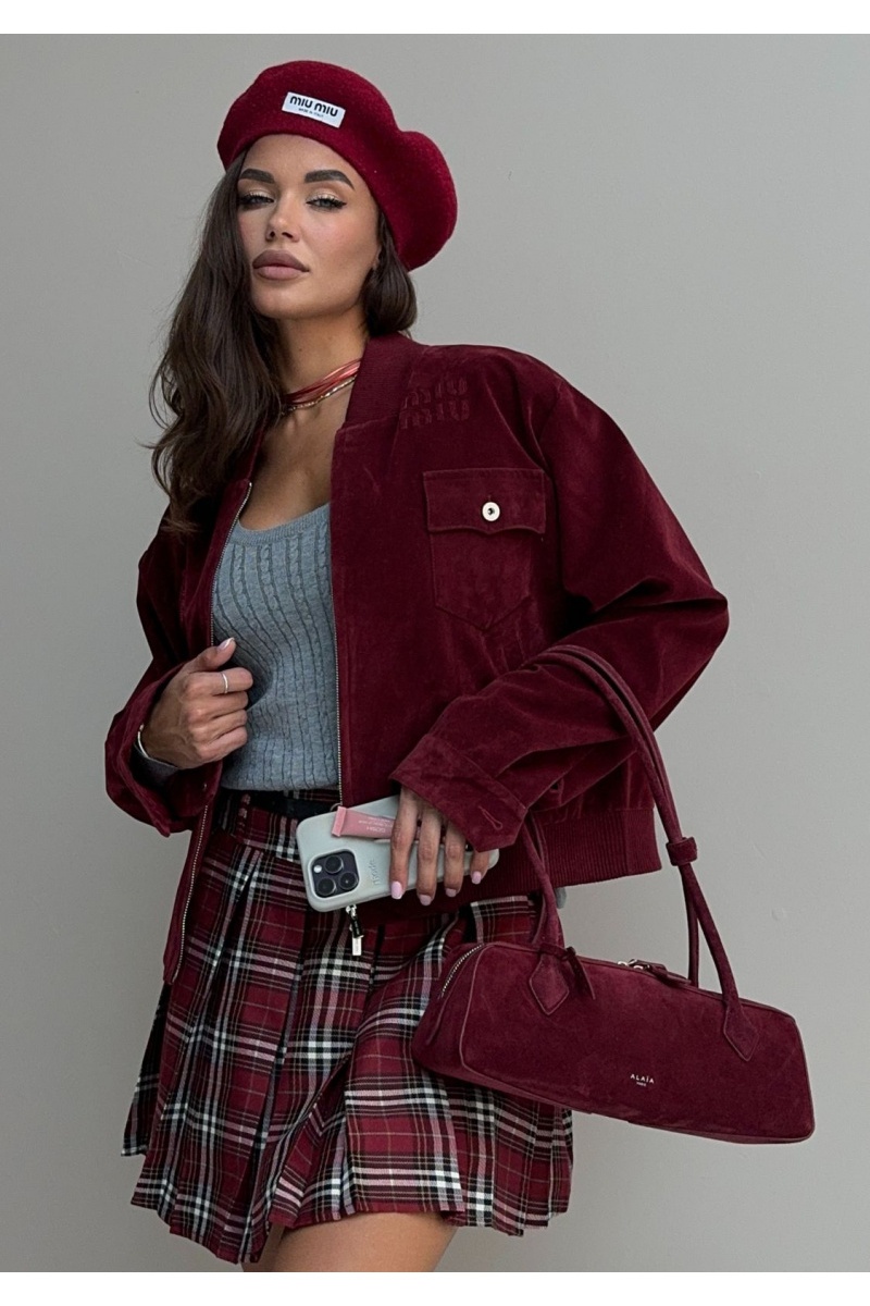 Max Mara Женская красная юбка Max Mara