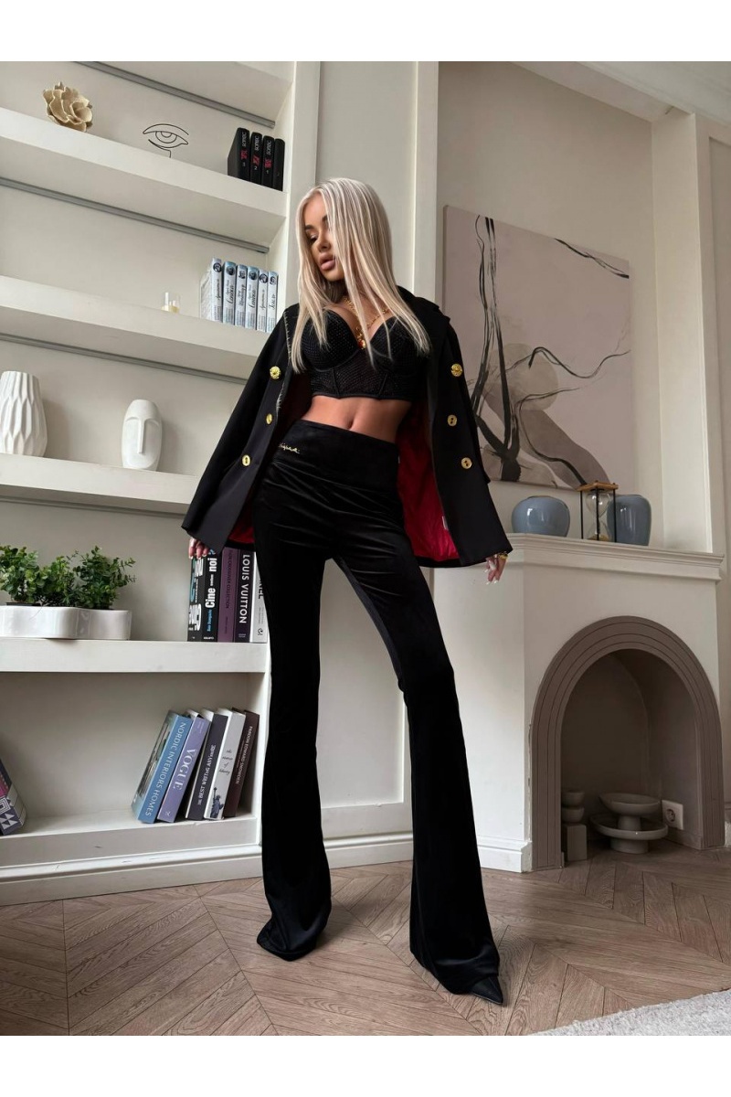 Schiaparelli Женские брюки клёш Premium - Black