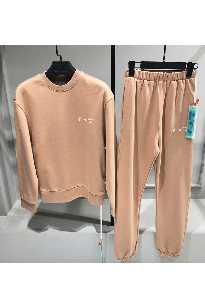 Off-White Женская кофта бежевого цвета