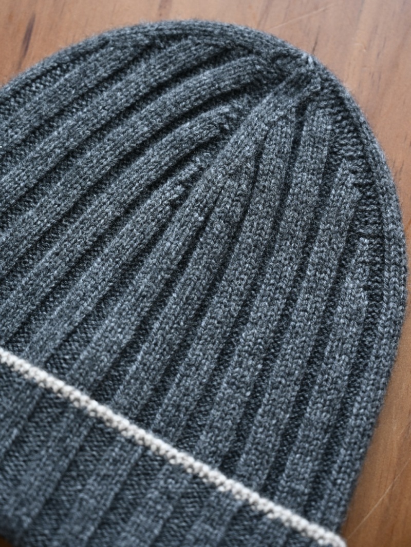 Brunеllо Сuсinеlli Кашемировая шапка Premium - Dark Grey