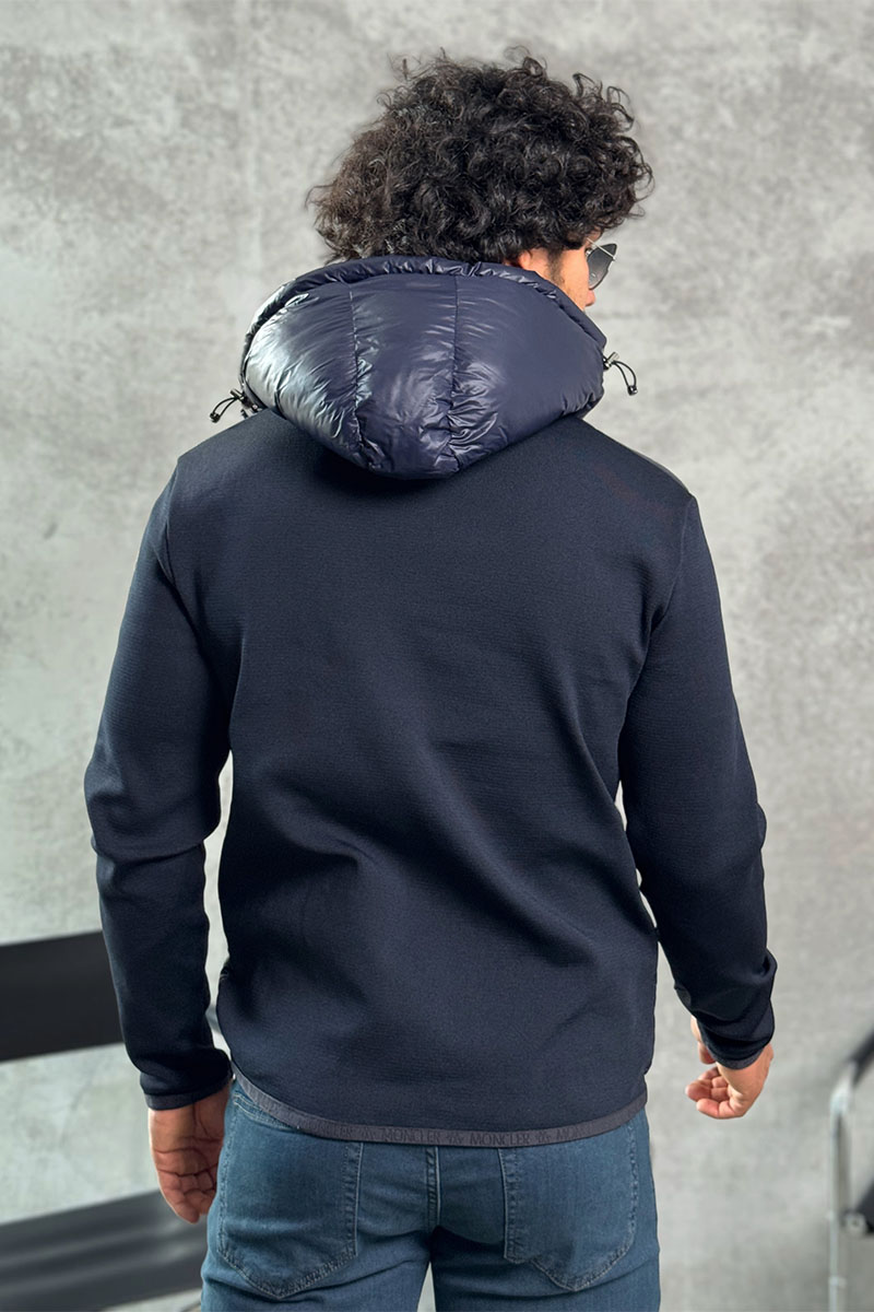 Moncler Куртка с вязаными рукавами 