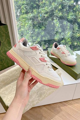 Женские кроссовки Premium - White / Pink
