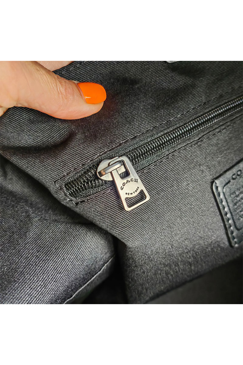 Coach Кожаный рюкзак Coach Charles 40x31 см