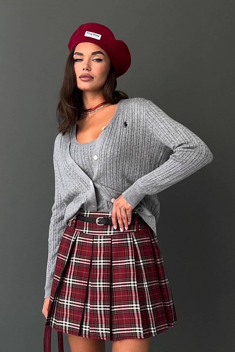 Max Mara Женская красная юбка Max Mara