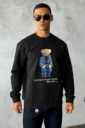 Чёрный свитшот "Bear" 