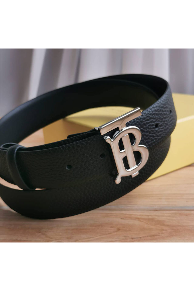Burberry Кожаный ремень TB logo 