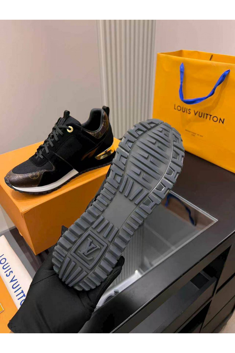 Lоuis Vuittоn Женские кожаные кроссовки Neo Run Away premium