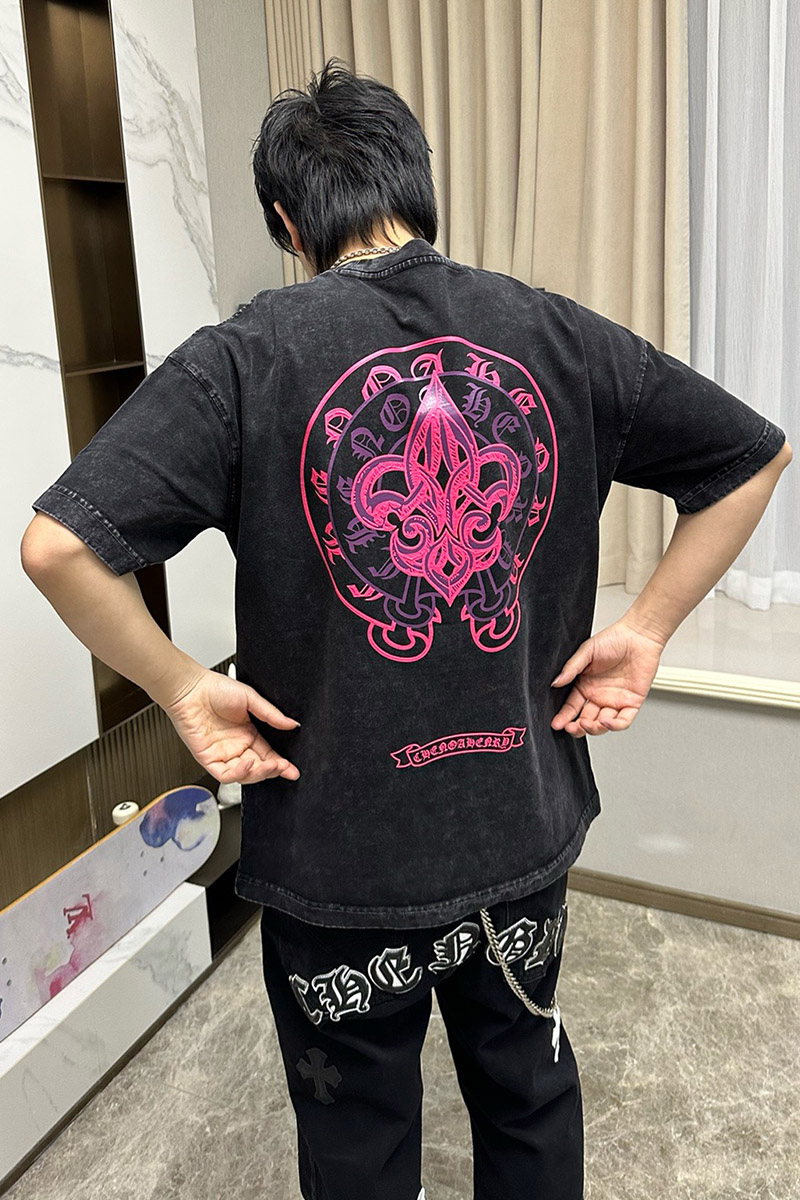 Designer Clothing Чёрная оверсайз футболка Gothic logo 