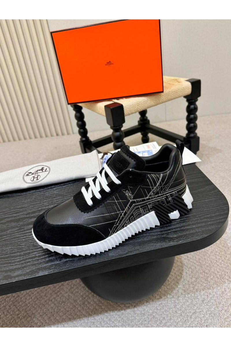 Hermes Мужские кроссовки Bouncing - Black