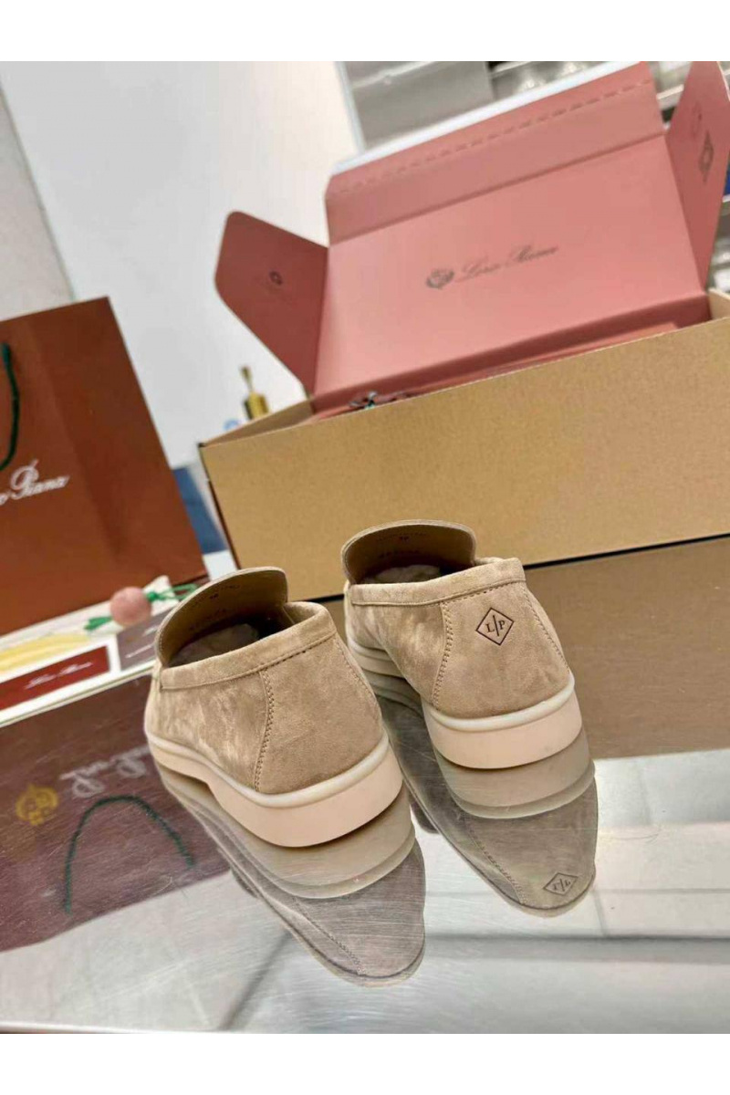 Loro Piana Женские заишевые лоферы Summer Walk premium