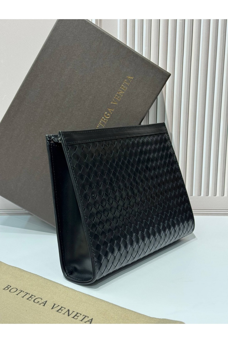 BV Кожаный клатч Intreccio premium 26x20x6.5 см