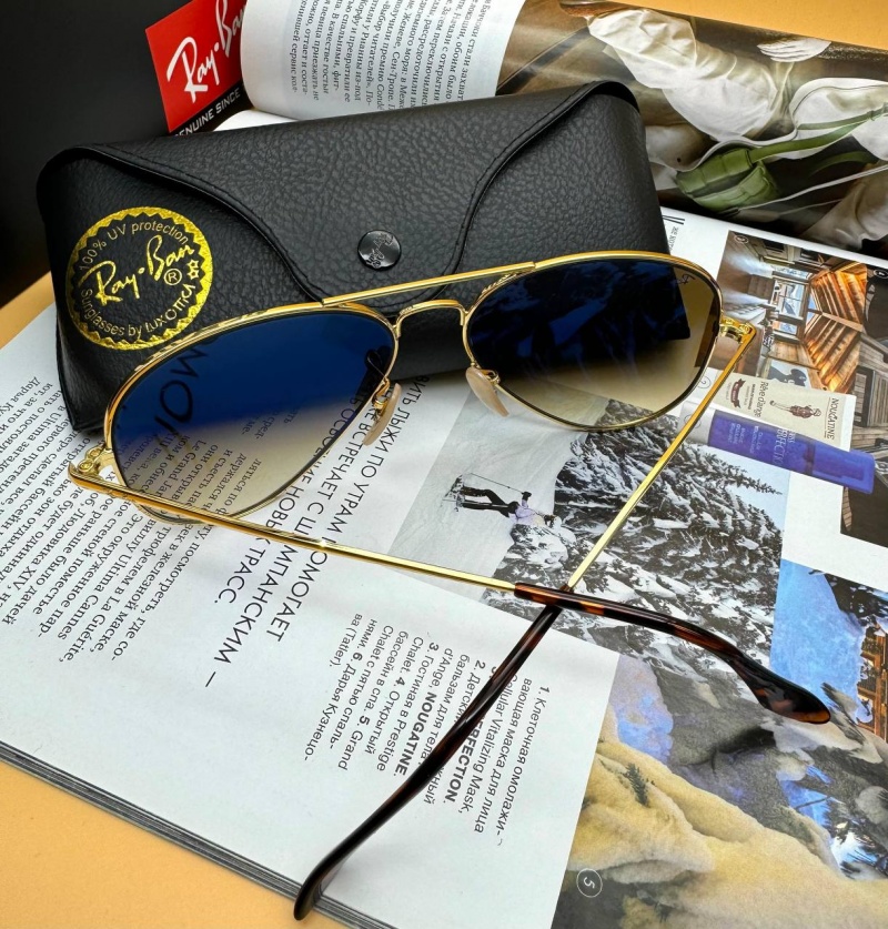 Ray-Ban Солнцезащитные очки Aviator Large Metal