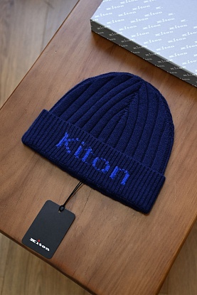 Кашемировая шапка premium - Royal Blue