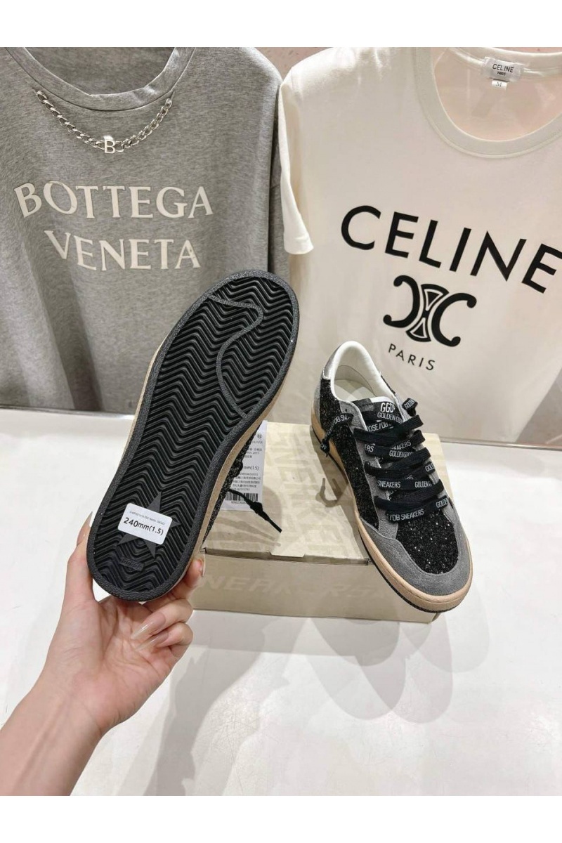 Designer Clothing Женские кожаные кроссовки Golden Goose Super Star premium