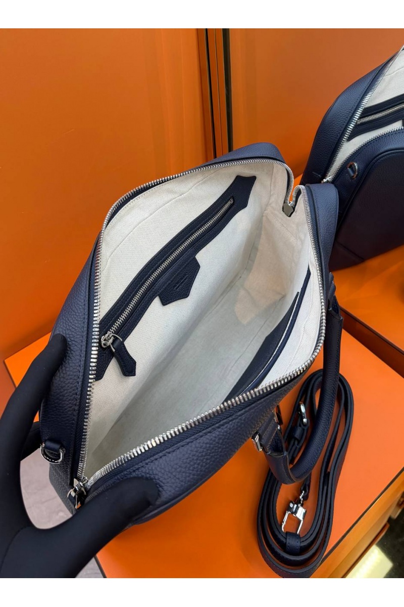 Montblanc Кожаная сумка Meisterstuck premium 37.5x27x8 см