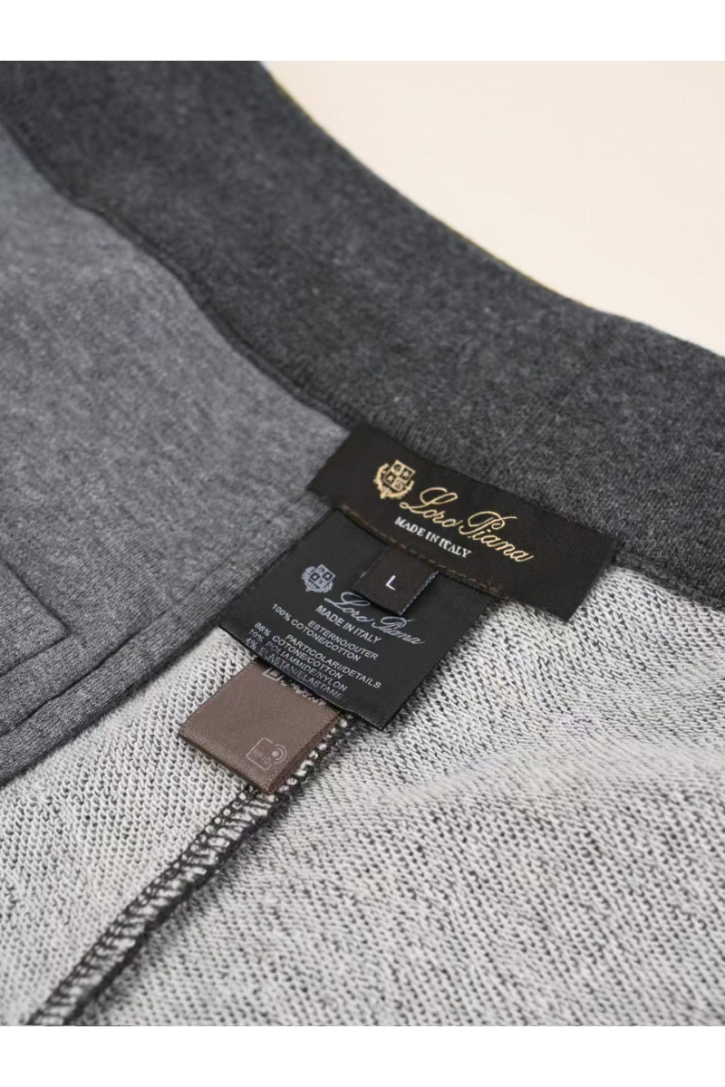 Loro Piana Мужские серые шорты premium