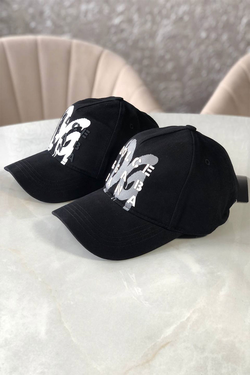 Dоlсе & Gаbbаnа Мужская чёрная бейсболка