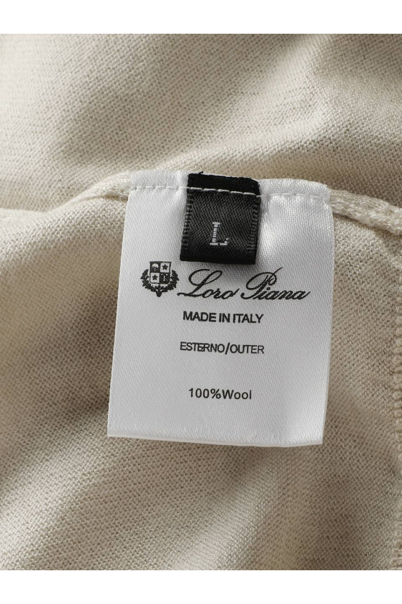 Loro Piana Поло с длинным рукавом premium - Navy