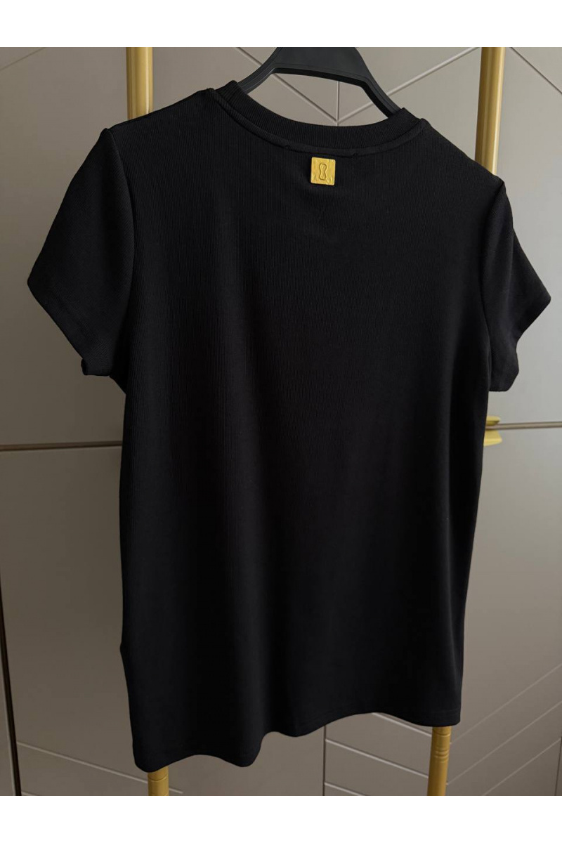 Schiaparelli Женская чёрная футболка premium