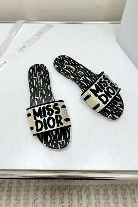 Женские шлёпанцы Dway Premium - Black
