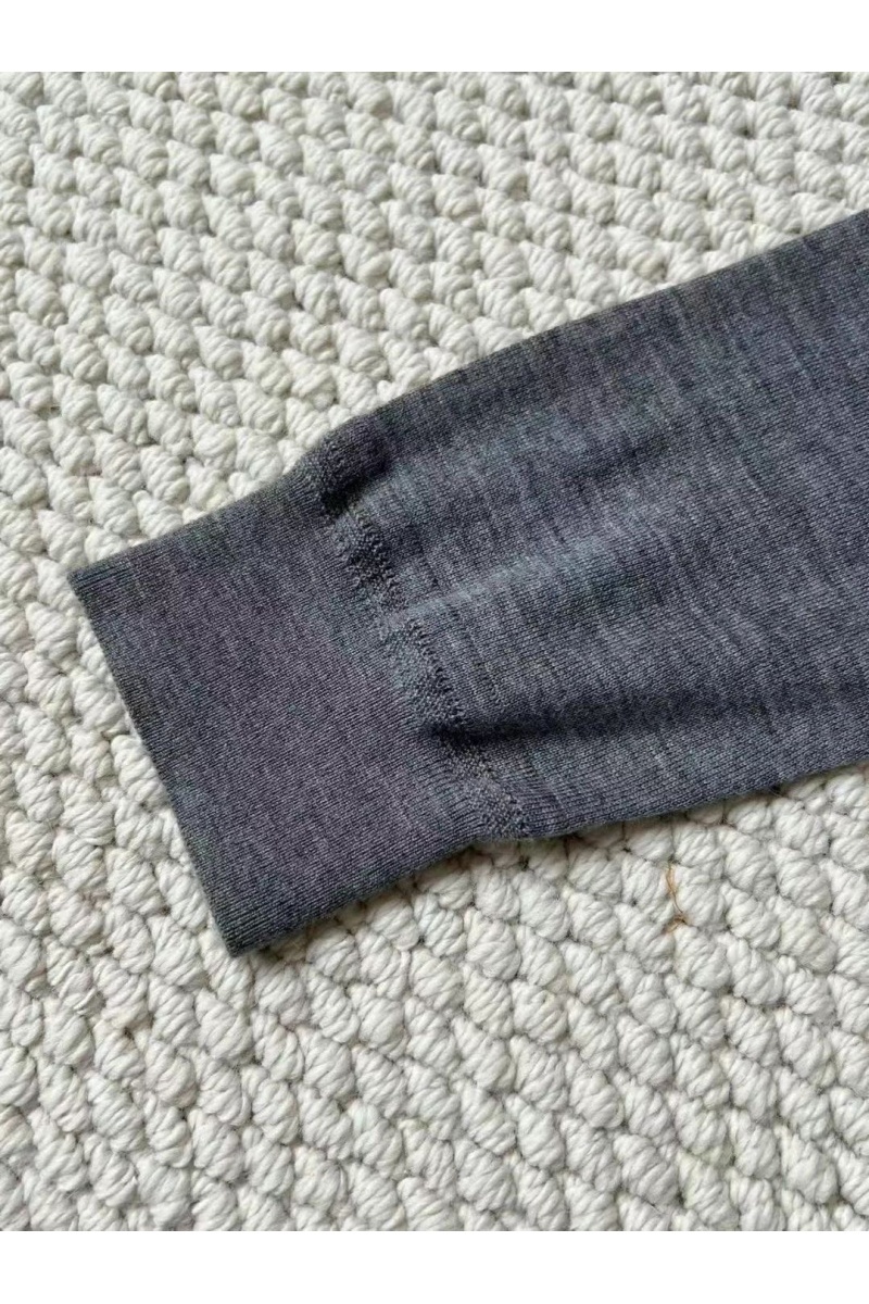 Loro Piana Поло с длинным рукавом Premium - Light Flower Gray