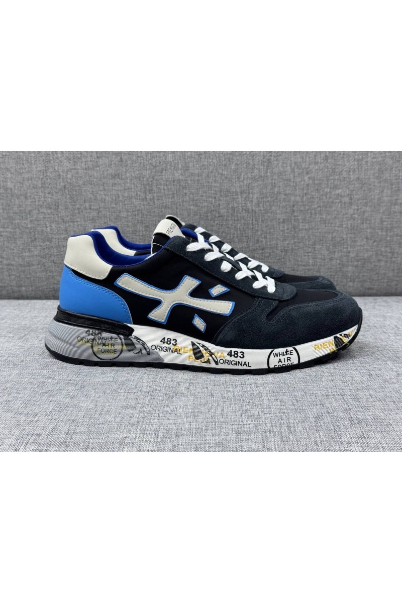 Premiata Комбинированные кроссовки Mick