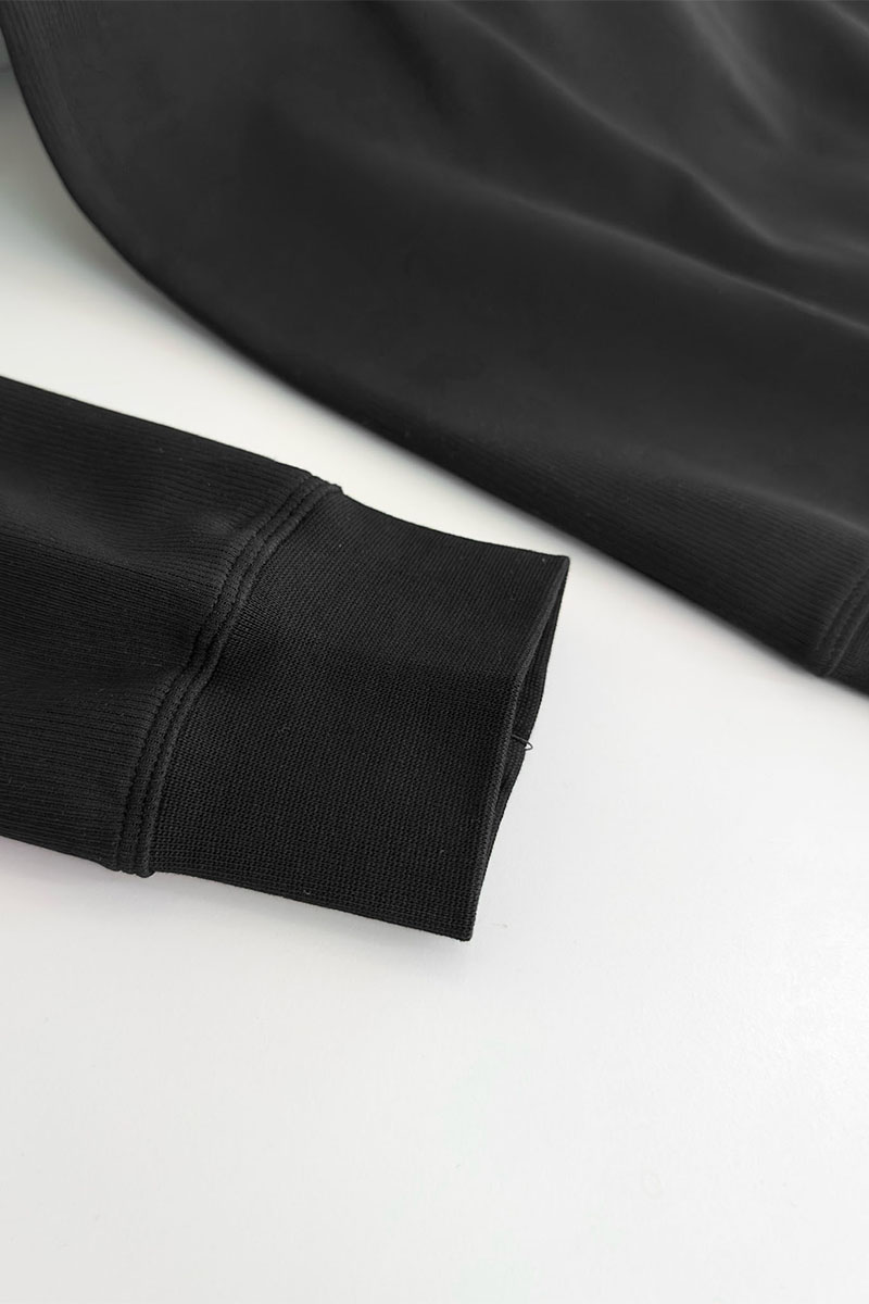 Prada Мужской чёрный свитшот logo-embroidered