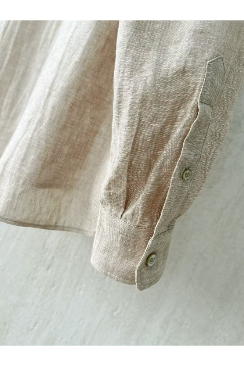 Brunеllо Сuсinеlli Льняная рубашка Premium - Beige