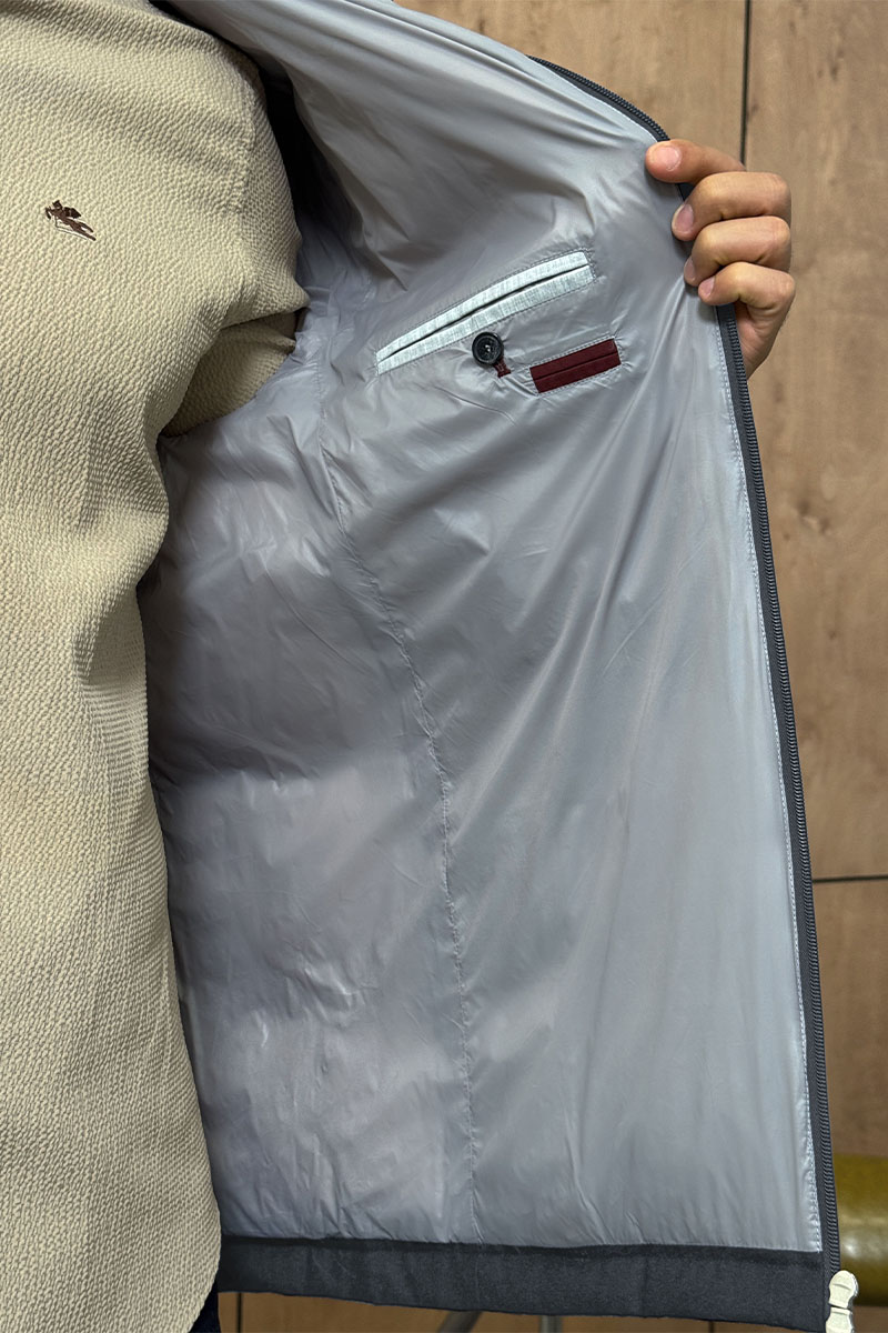 Brunеllо Сuсinеlli Мужской пуховик Premium - Dark Grey