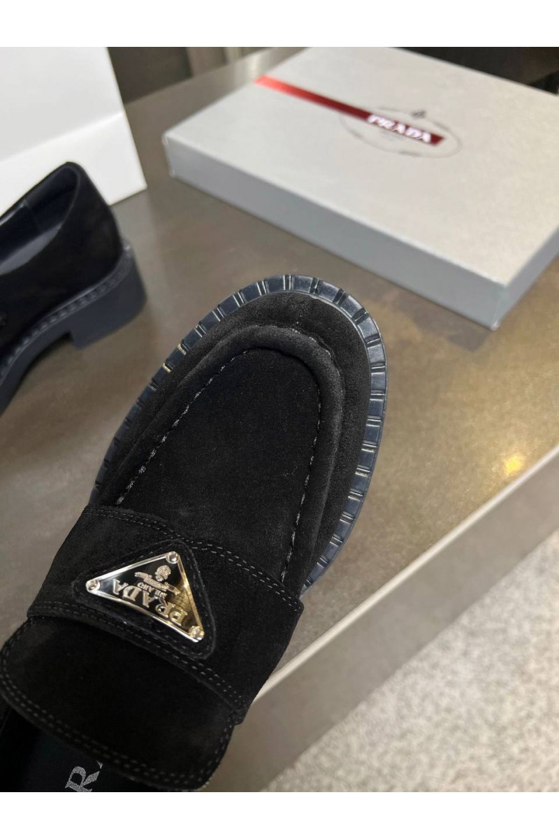 Prada Мужские замшевые лоферы premium