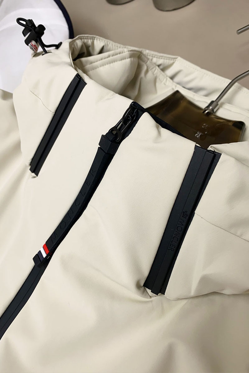 Moncler Пуховик Grenoble Gore-Tex - White Dove