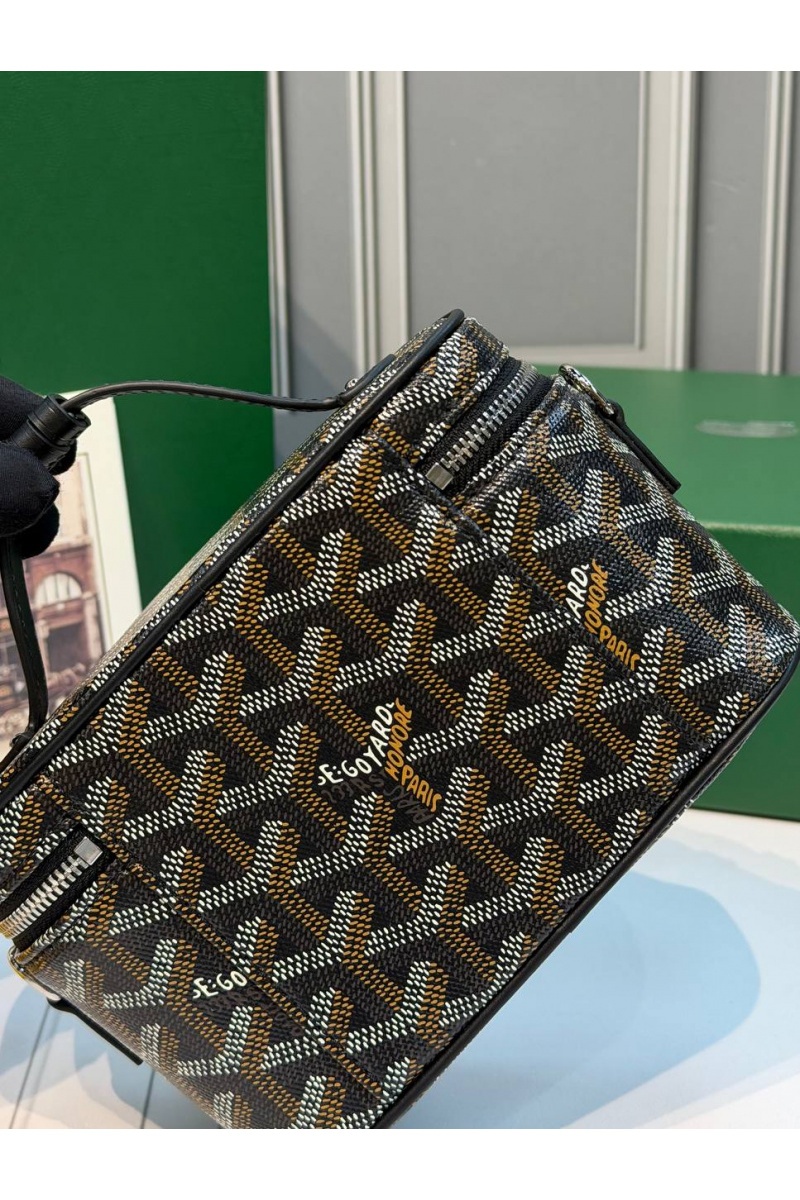 Designer Clothing Кожаная сумка Goyard Muse Mini Vanity ​premium 16,5x10,5x8 см