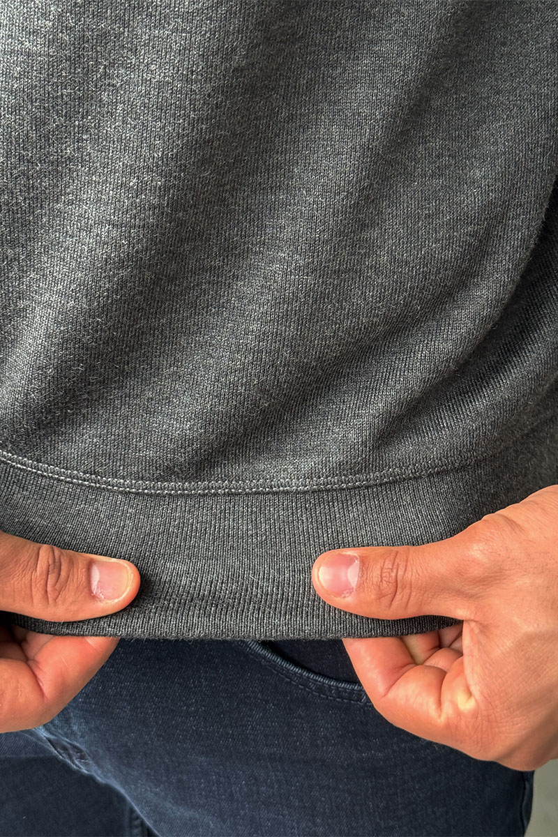 Loro Piana Утеплённая кофта zip-neck - Grey 