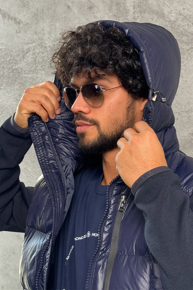 Moncler Куртка с вязаными рукавами 