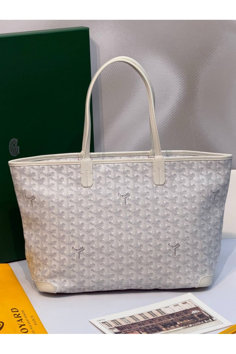 Designer Clothing Кожаная сумка Goyard Artois premium 31x24x15 см