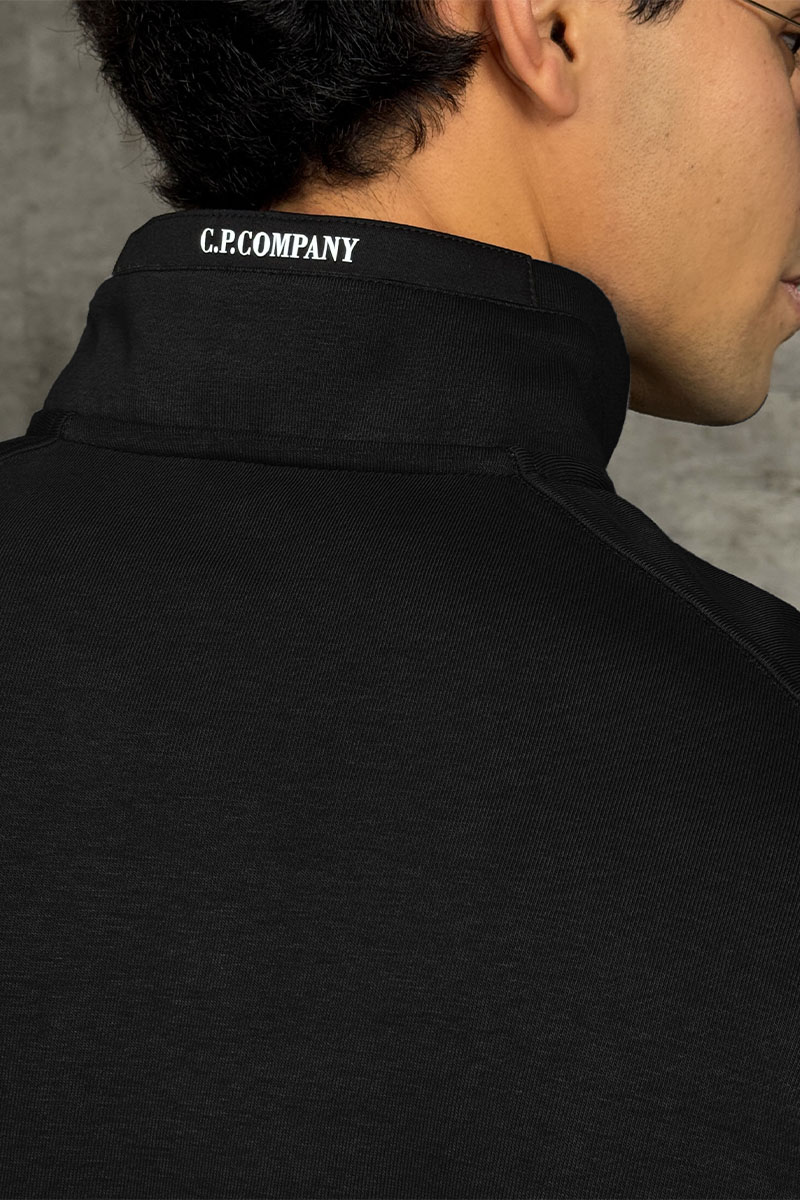 C.P. Company Чёрная кофта lens-detail 