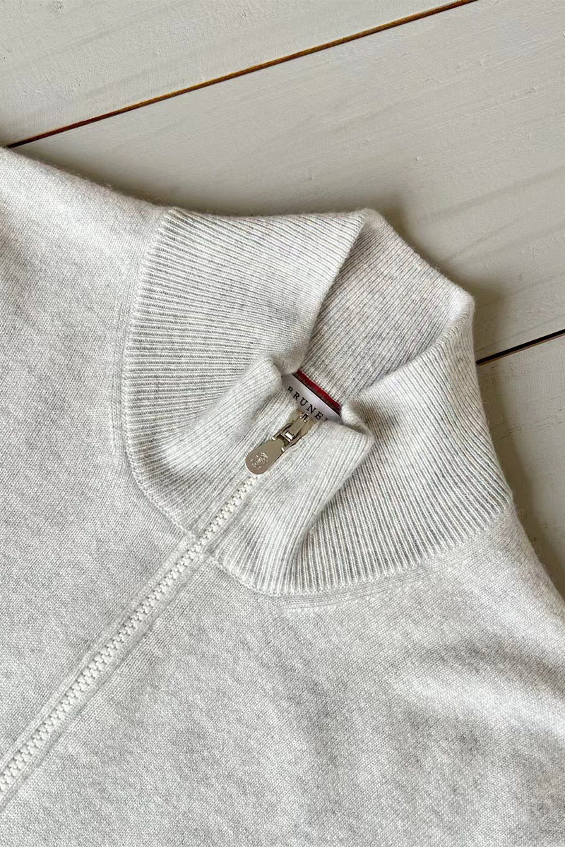 Brunеllо Сuсinеlli Кашемировый свитер Premium - Light Grey