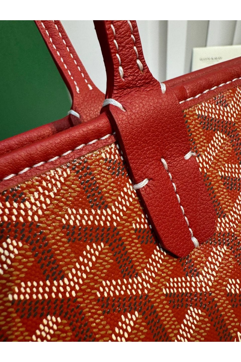 Designer Clothing Кожаная сумка Goyard Artois premium 31x24x15 см