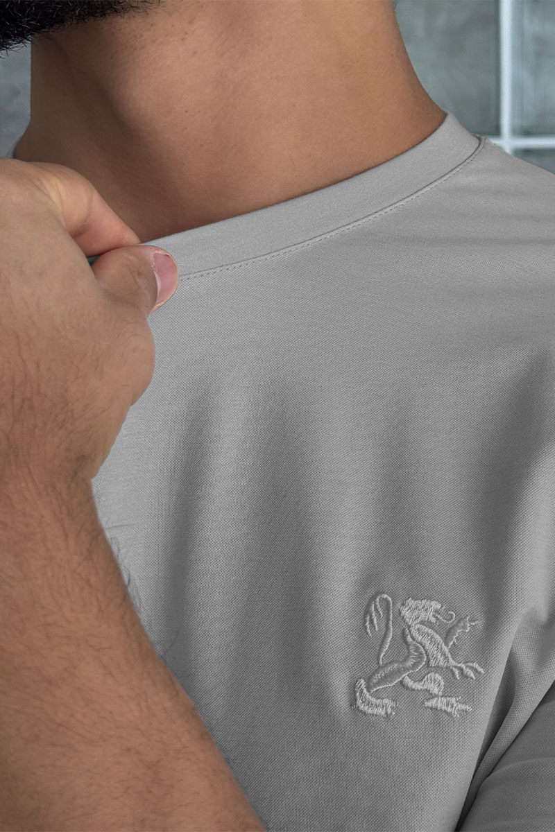 Zilli Мужская серая футболка 