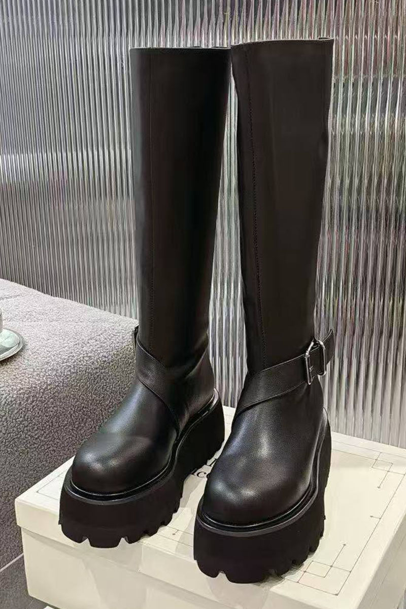 Alexander McQueen Женские кожаные сапоги 
