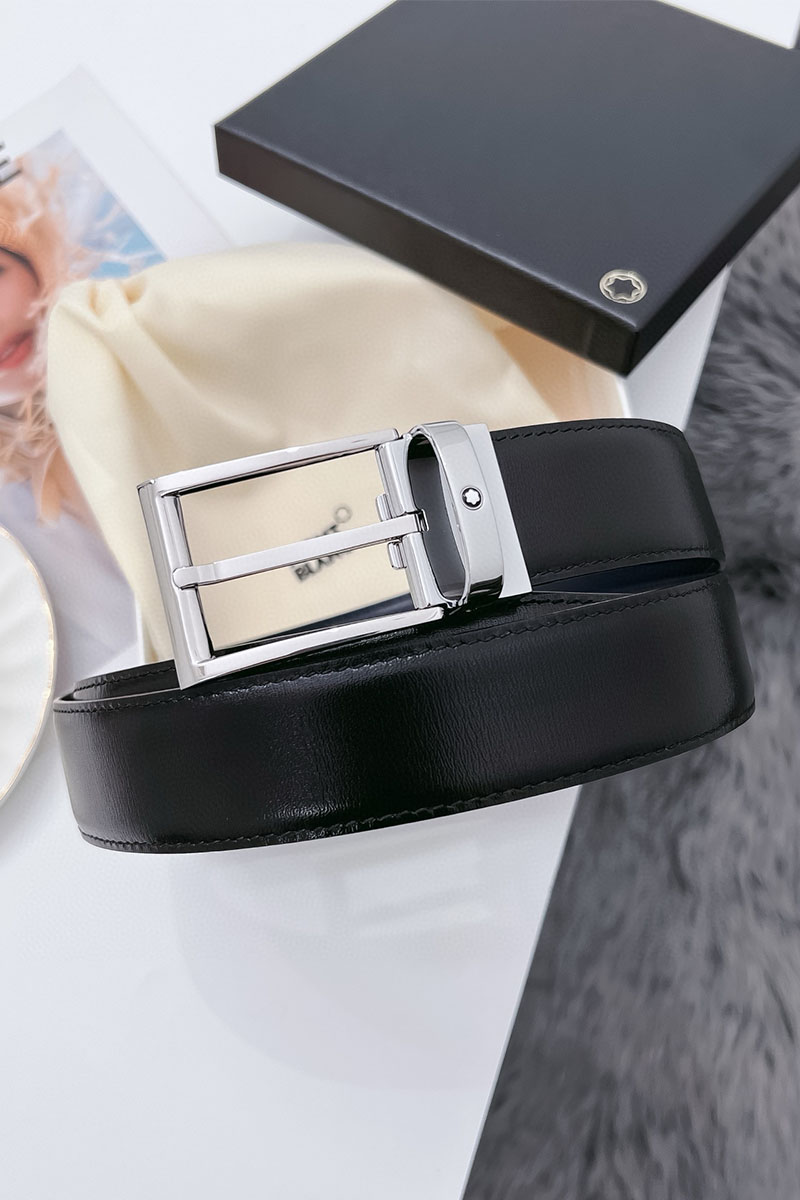 Montblanc Двусторонний кожаный ремень Premium (ширина 3.5 см)