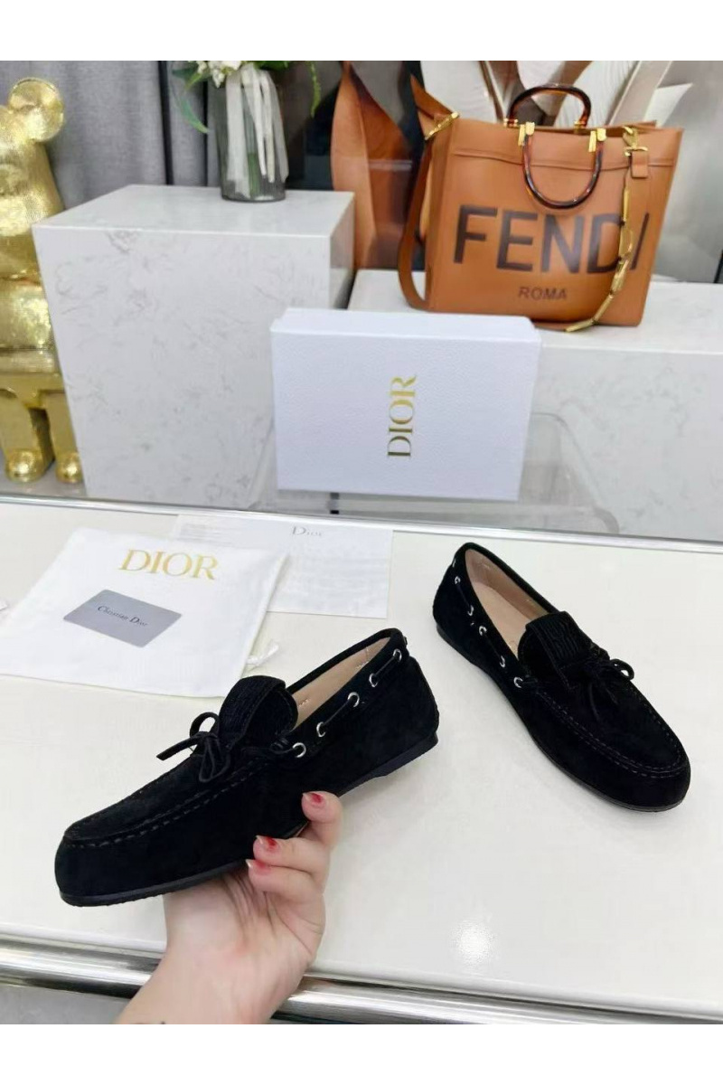 Dior Женские лоферы Miss - Black